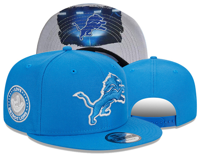 Detroit Lions Stitched Snapback Hats 040